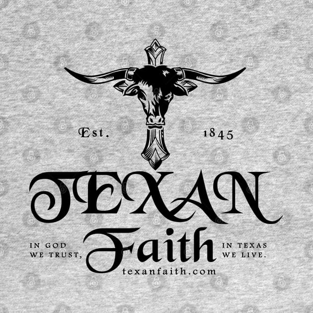 Texan Faith - HornCross Cross black by texan faith